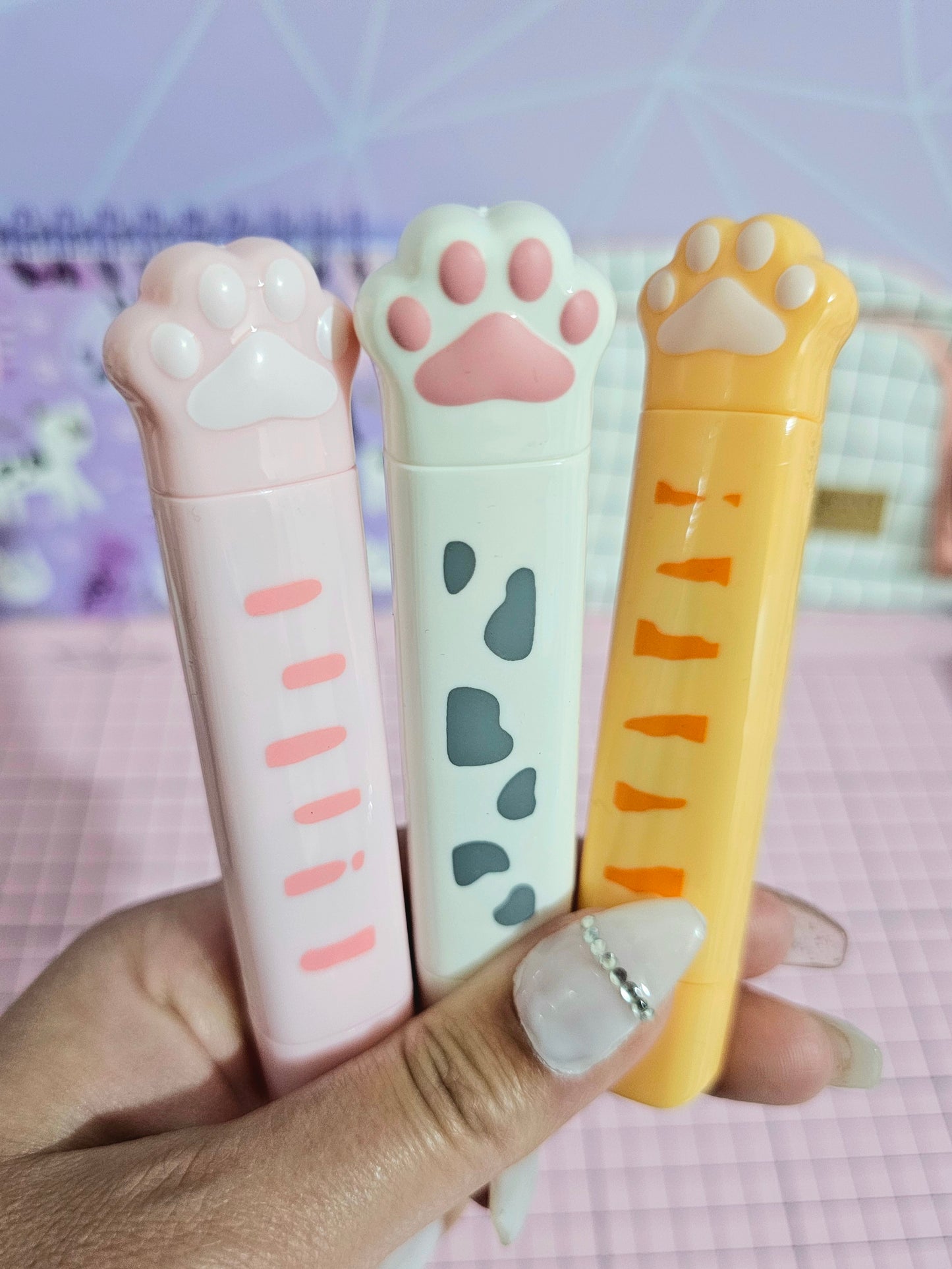 Cinta y corrector patita