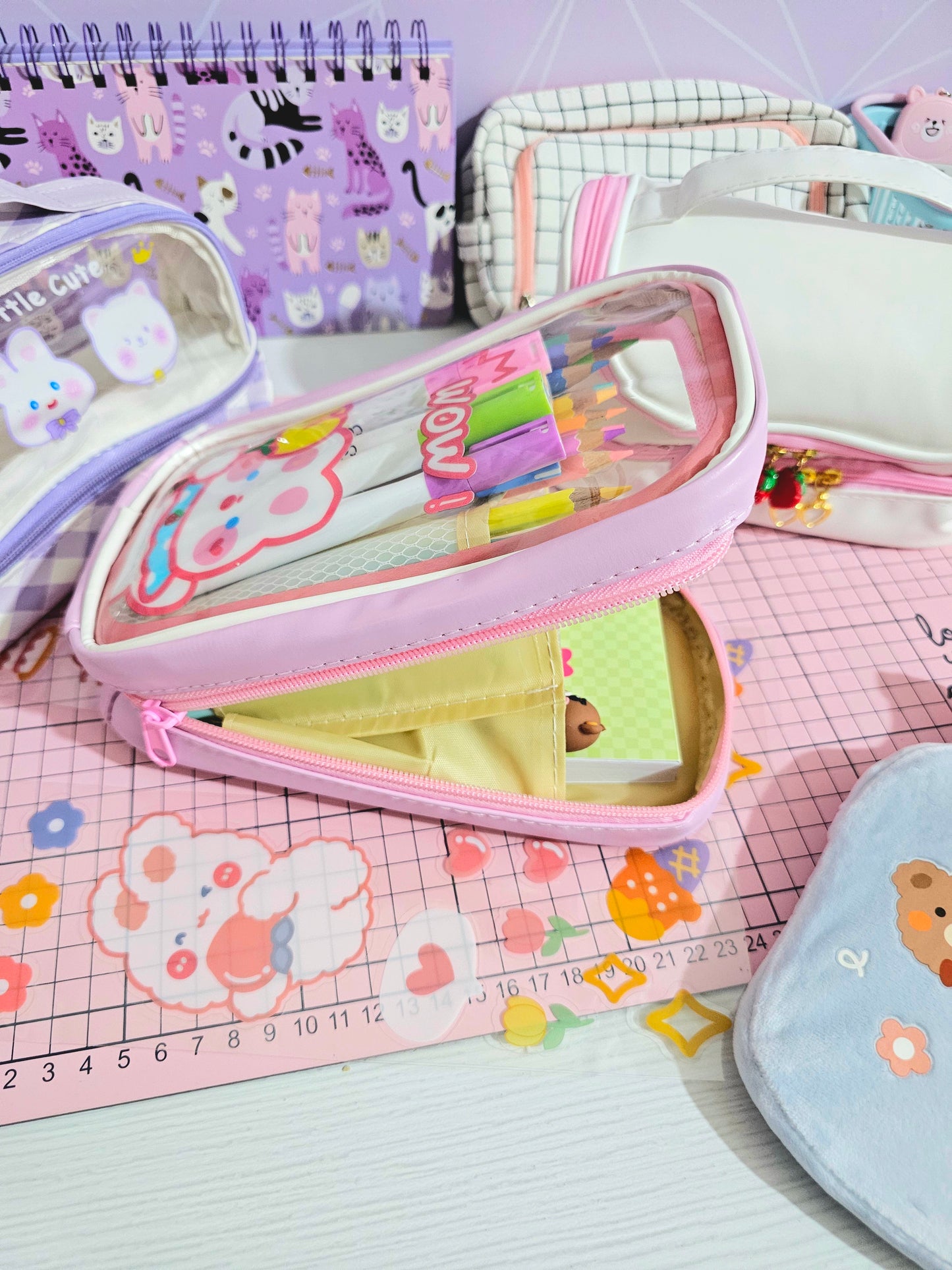Cartuchera Kawaii WOW