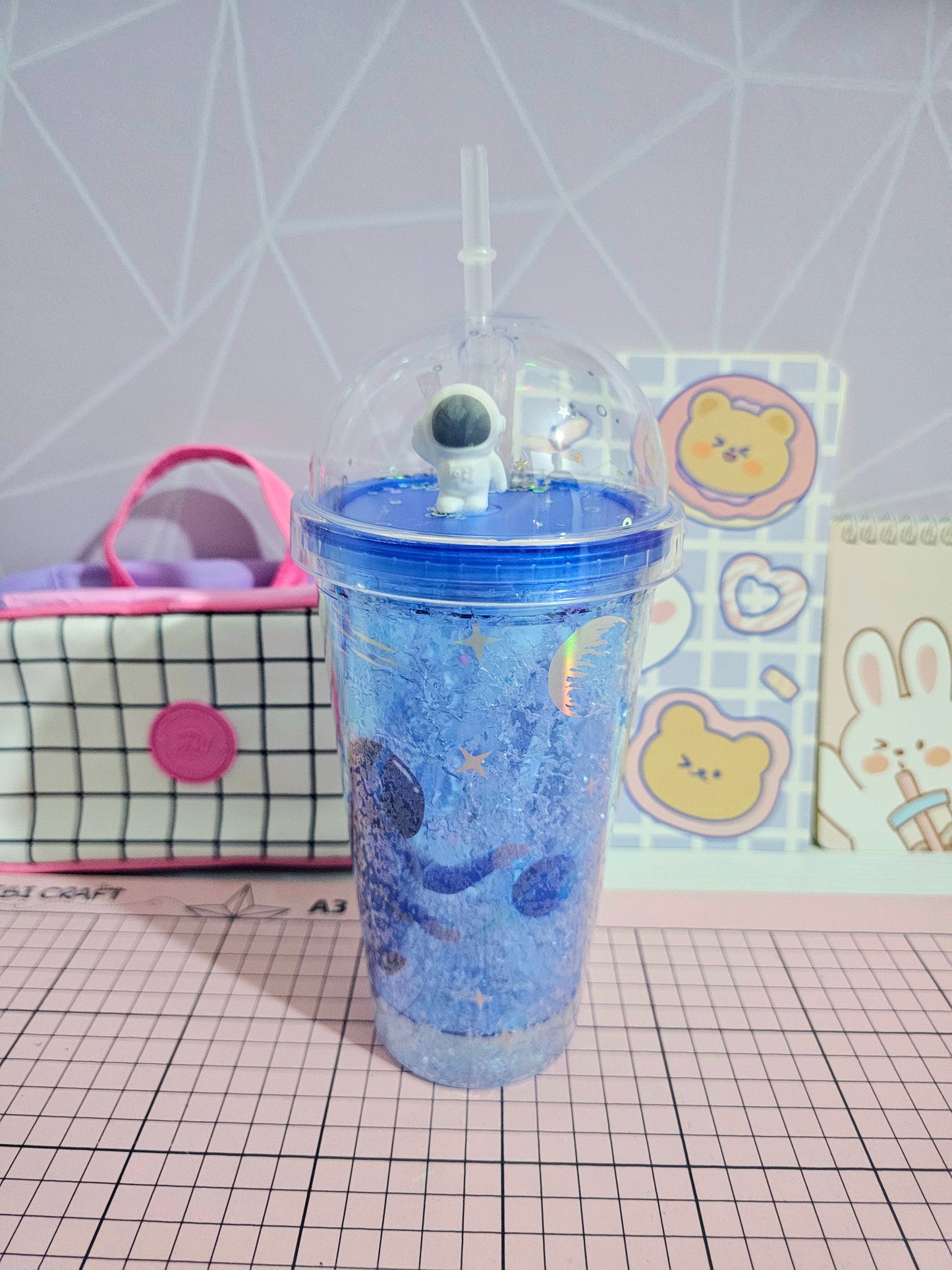 Vaso de acrílico - Astronauta