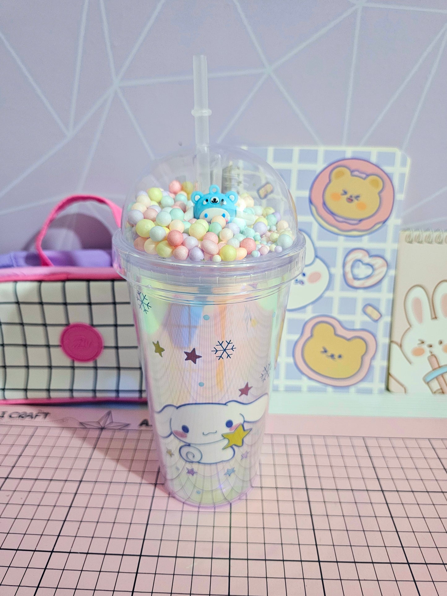 Vaso de acrílico - Cinnamoroll