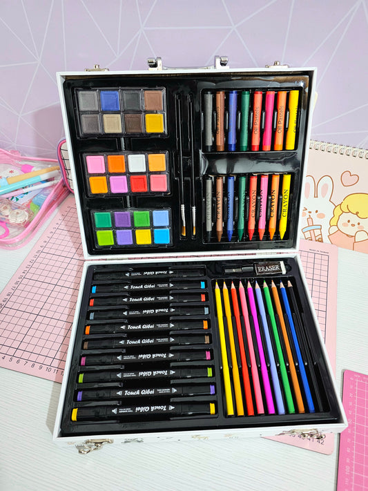 Valija de arte 46 pcs para niño y niña